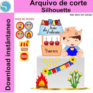 Topo De Bolo Arraiá - Arquivo
