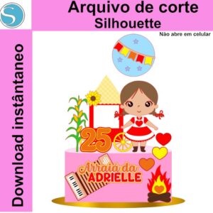 Topo De Bolo Festa Junina - Arquivo