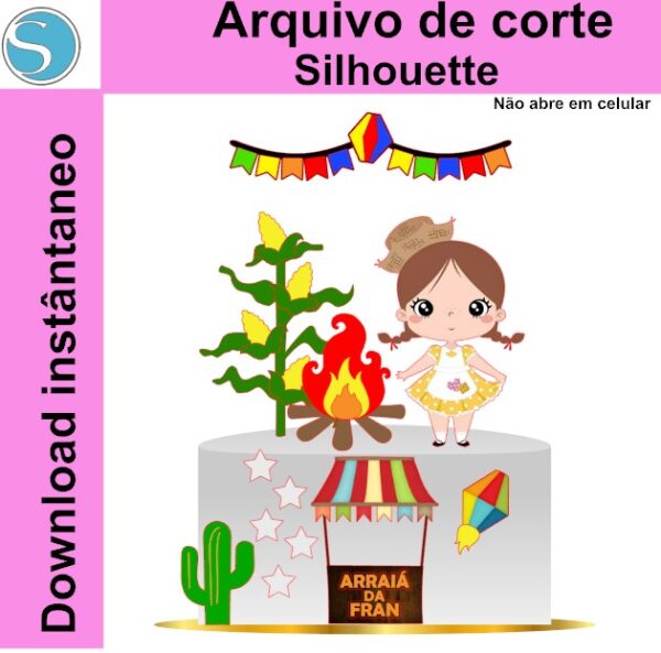 Topo De Bolo Festa Junina - Arquivo - Imagem 2
